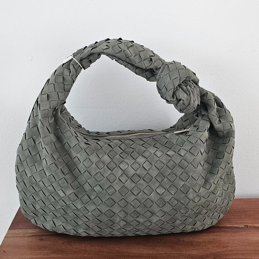Stylish Olive Green Women's Bag - Picture 2 of 7